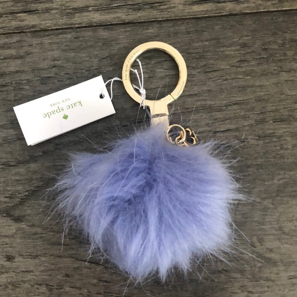 kate spade Accessories - Kate Spade faux fur Pom Pom BagCharm/keychain